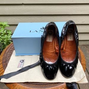 Lanvin Patent Leather Ballet shoes